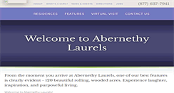 Desktop Screenshot of abernethylaurels.org