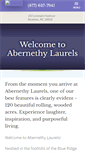 Mobile Screenshot of abernethylaurels.org